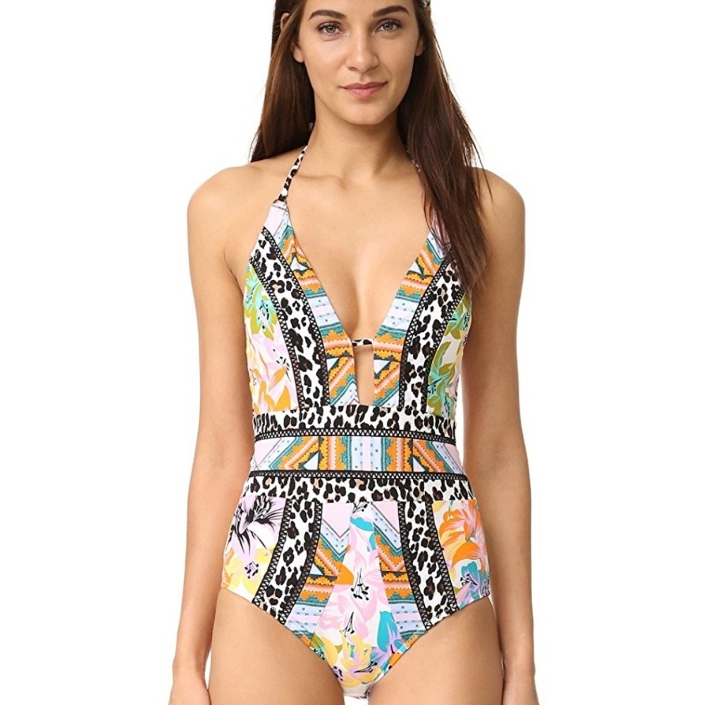 Nanette Lepore Copa Cubana Goddess One Piece